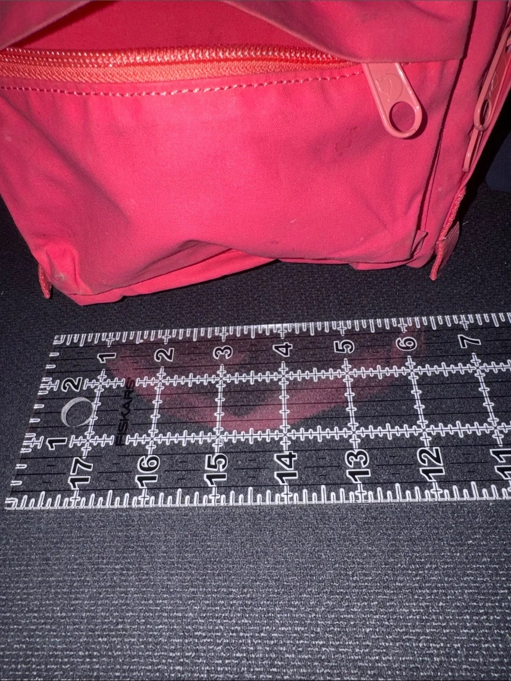 Fjallraven Kanken Mini Backpack in Bright Pink